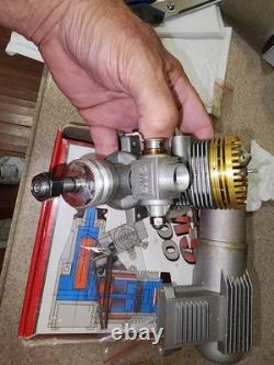 GMS 2000 61 II Model 2 Stroke R/C Airplane Engine Plane Motor Test Stand Ran