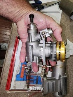 GMS 2000 61 II Model 2 Stroke R/C Airplane Engine Plane Motor Test Stand Ran