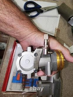 GMS 2000 61 II Model 2 Stroke R/C Airplane Engine Plane Motor Test Stand Ran