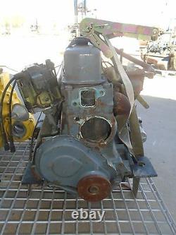 General Motors Model 153 Engine with Hydraulic Pump and Flywheel (TURNS WELL)