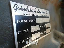 General Motors Model 153 Engine with Hydraulic Pump and Flywheel (TURNS WELL)