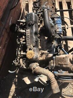 Good Used Isuzu Diesel Engine 4-Cyl Non-Turbo Came Out Of A Luggage Conveyer