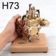 H73 Holt 2.6cc Vertical Single Cylinder 4-stroke Gas Model Mini Tractor Engine