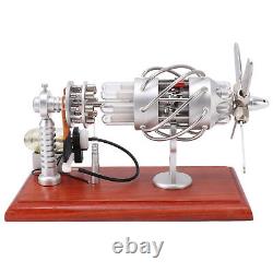 HG 16 Cylinders Hot Air Stirling Engine Educational Stirling Engine Motor Model