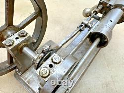 HORIZONTAL MODEL STATIONARY STEAM ENGINE Very Neat Old Motor Will Run On Air