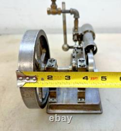 HORIZONTAL MODEL STATIONARY STEAM ENGINE Very Neat Old Motor Will Run On Air