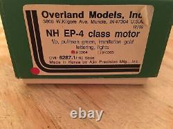 HO Overland Models Brass New Haven NH EP-4 Class Motor Locomotive OMI 6287.1