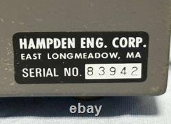 Hampden Engineering DC Servo Motor Control Training System Model H-IEC-DCS