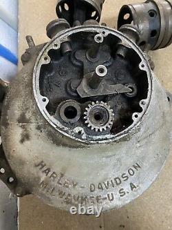 Harley Davidson J Model JD Vintage Engine Motor Case F FD 1923 Part Parts Rare