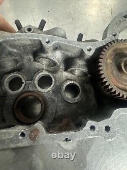 Harley Davidson WL W Model G Engine Motor OEM Cam Side Case 1947 Servicar