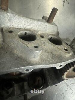 Harley Davidson WL W Model G Engine Motor OEM Cam Side Case 1947 Servicar