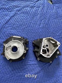 Harley Evo Motor Engine Cases FXR Softail Crankcase 24563-84 24541-84 Oem