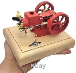 Hit and Miss Mini Engine Motor Model Toy Runs Internal Combustion Speed Adjust