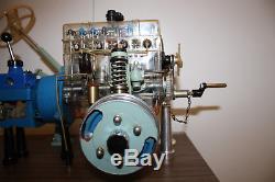 Hohm, cutaway engine, cutaway model, display motor, Degener