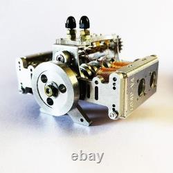 Horizontally opposed four-cylinder engine model Strong magnetic brushed DC motor