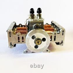 Horizontally opposed four-cylinder engine model Strong magnetic brushed DC motor