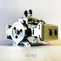 Horizontally opposed four-cylinder engine model Strong magnetic brushed DC motor