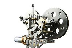 Hot Air Phonograph Shape Stirling Engine Motor Model Educational Toy Electricity