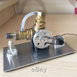 Hot Air Stirling Engine DIY Micro Motor Electricity Power Generator Model Toy