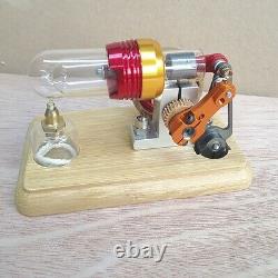 Hot Air Stirling Engine Model Electric Generator Motor Physics Steam Power Toy