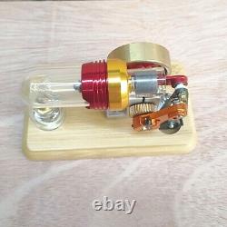 Hot Air Stirling Engine Model Electric Generator Motor Physics Steam Power Toy