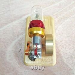 Hot Air Stirling Engine Model Electric Generator Motor Physics Steam Power Toy