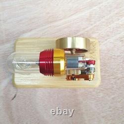 Hot Air Stirling Engine Model Electric Generator Motor Physics Steam Power Toy