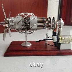 Hot Air Stirling Engine Model Kit External Combustion Generator Motor Gifts Toys