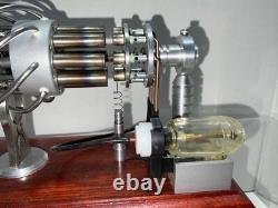 Hot Air Stirling Engine Model Kit External Combustion Generator Motor Gifts Toys