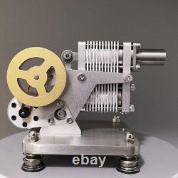 Hot Air Stirling Engine Model Motor Toy High-Power Metal Generator Model Gift