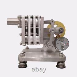 Hot Air Stirling Engine Model Motor Toy High-Power Metal Generator Model Gift
