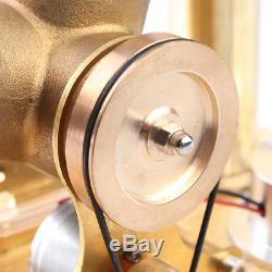 Hot Air Stirling Engine Model Power Generator Motor Educational Steam Toy Kit