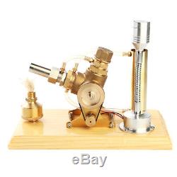 Hot Air Stirling Engine Model Power Generator Motor Educational Steam Toy Kit