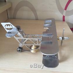 Hot Air Stirling Engine Model Toy Micro Aircraft Engine Motor Air Plane Engine