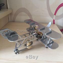 Hot Air Stirling Engine Model Toy Micro Aircraft Engine Motor Air Plane Engine