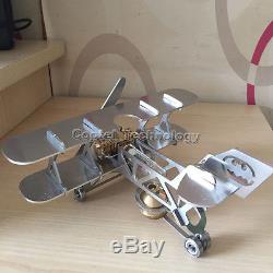 Hot Air Stirling Engine Model Toy Micro Aircraft Engine Motor Air Plane Engine