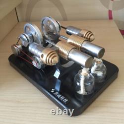 Hot Air Stirling Engine Model Toy Micro DIY Electricity Motor Generator Engine