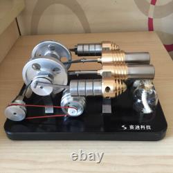 Hot Air Stirling Engine Model Toy Micro DIY Electricity Motor Generator Engine