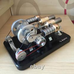Hot Air Stirling Engine Model Toy Micro DIY Electricity Motor Generator Engine