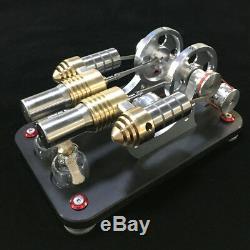 Hot Air Stirling Engine Model Toy Micro DIY Electricity Motor Generator Engine