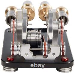 Hot Air Stirling Engine Motor Education Model Toy Electricity Power Generator