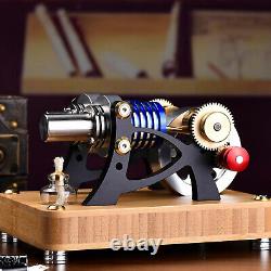 Hot Air Stirling Engine Motor Generator Kids Education Toy Collection Model Gift