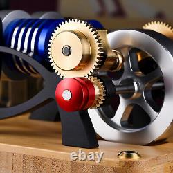 Hot Air Stirling Engine Motor Generator Kids Education Toy Collection Model Gift