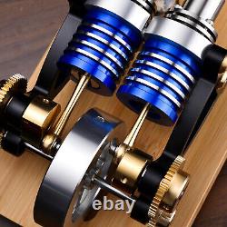 Hot Air Stirling Engine Motor Generator Kids Education Toy Collection Model Gift