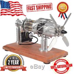 Hot Air Stirling Engine Motor Model Creative Motor Propeller Toy Novely Engine