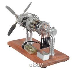 Hot Air Stirling Engine Motor Model Creative Motor Propeller Toy Novely Engine