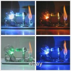 Hot Air Stirling Engine Motor Model Education Toy Electric Generator LED Lights Hot Air Stirling Engine Motor Model Education Toy Electric Generator LED Lights