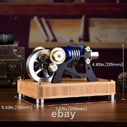 Hot Air Stirling Engine Motor Model Education Toy Electricity Power Generator