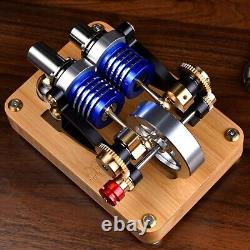 Hot Air Stirling Engine Motor Model Education Toy Electricity Power Generator