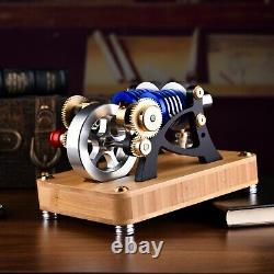 Hot Air Stirling Engine Motor Model Education Toy Electricity Power Generator